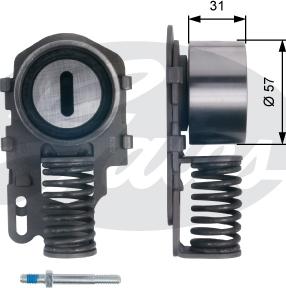 Gates T43082 - Rullo tenditore, Cinghia dentata www.autoricambit.com