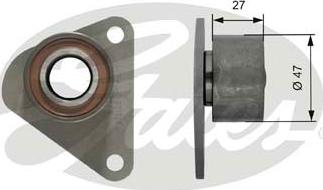 Gates T42096 - Galoppino/Guidacinghia, Cinghia dentata www.autoricambit.com