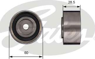 Gates T42003 - Galoppino/Guidacinghia, Cinghia dentata www.autoricambit.com