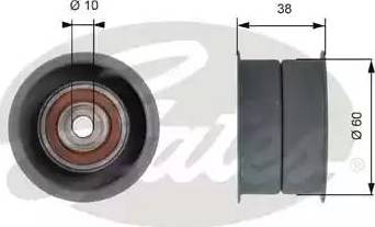 Gates T42154 - Galoppino/Guidacinghia, Cinghia dentata www.autoricambit.com