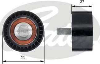 Gates T42150 - Galoppino/Guidacinghia, Cinghia dentata www.autoricambit.com