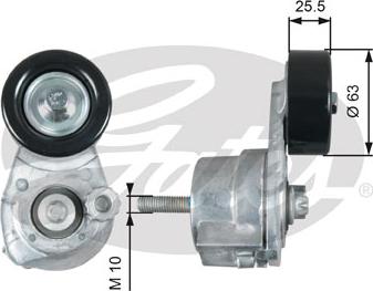 Gates T39160 - Tendicinghia, Cinghia Poly-V www.autoricambit.com