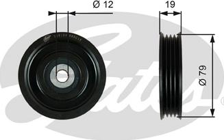 Gates T39184 - Galoppino/Guidacinghia, Cinghia Poly-V www.autoricambit.com