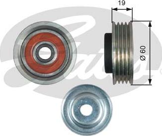 Gates T39181 - Galoppino/Guidacinghia, Cinghia Poly-V www.autoricambit.com