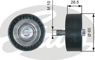 Gates T36464 - Galoppino/Guidacinghia, Cinghia Poly-V www.autoricambit.com