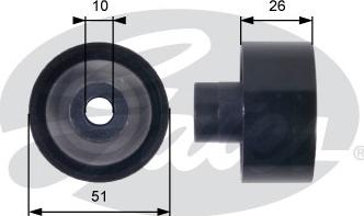 Gates T36090 - Galoppino/Guidacinghia, Cinghia Poly-V www.autoricambit.com