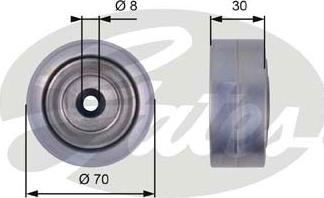 Gates T36386 - Galoppino/Guidacinghia, Cinghia Poly-V www.autoricambit.com