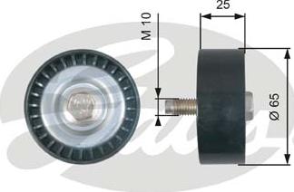 Gates T36322 - Galoppino/Guidacinghia, Cinghia Poly-V www.autoricambit.com