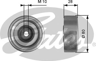 Gates T36778 - Galoppino/Guidacinghia, Cinghia Poly-V www.autoricambit.com