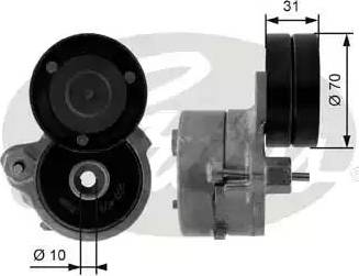 Gates T38451 - Tendicinghia, Cinghia Poly-V www.autoricambit.com