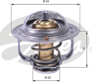 Gates TH42589G1 - Termostato, Refrigerante www.autoricambit.com