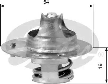 Gates TH14282G1 - Termostato, Refrigerante www.autoricambit.com