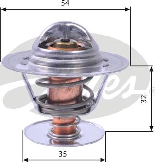 Gates TH11292G1 - Termostato, Refrigerante www.autoricambit.com