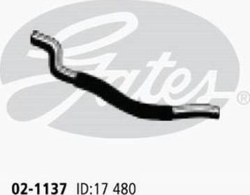 GATES-AU 02-1137 - Flessibile radiatore www.autoricambit.com