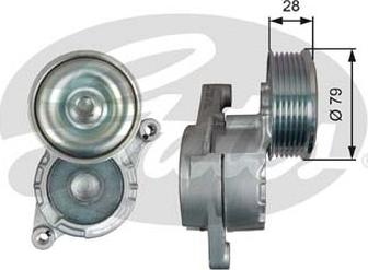 GATES-AU 39284 - Tendicinghia, Cinghia Poly-V www.autoricambit.com