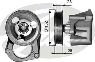 GATES-AU 36085 - Galoppino/Guidacinghia, Cinghia Poly-V www.autoricambit.com