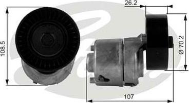 GATES-AU 38215 - Tendicinghia, Cinghia Poly-V www.autoricambit.com