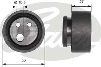 GATES-AU T41116 - Rullo tenditore, Cinghia dentata www.autoricambit.com