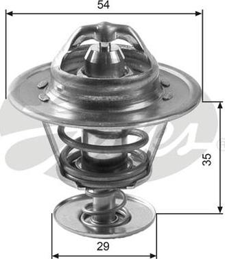 GATES-AU TH11088G1 - Termostato, Refrigerante www.autoricambit.com