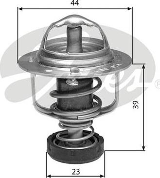 GATES-AU TH29782G1 - Termostato, Refrigerante www.autoricambit.com