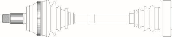 General Ricambi AR3085 - Albero motore/Semiasse www.autoricambit.com