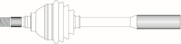 General Ricambi CI3002 - Albero motore/Semiasse www.autoricambit.com