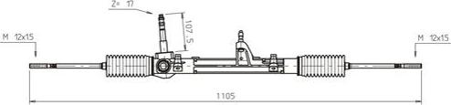 General Ricambi FI4101 - Scatola guida www.autoricambit.com