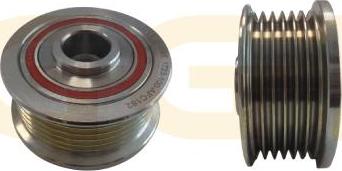 GGT ARL182 - Puleggia cinghia, Alternatore www.autoricambit.com