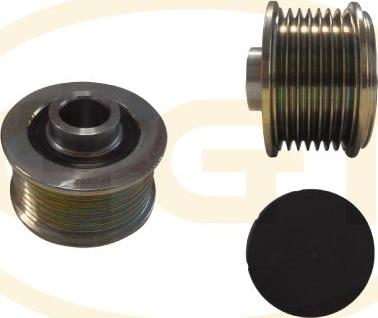 GGT ARL202 - Puleggia cinghia, Alternatore www.autoricambit.com