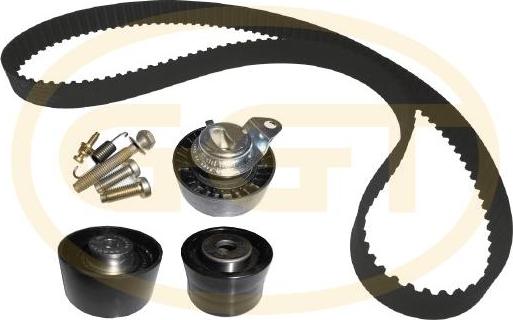 GGT KSPA125 - Kit cinghie dentate www.autoricambit.com