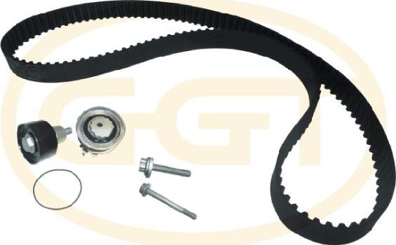 GGT KSPA255 - Kit cinghie dentate www.autoricambit.com