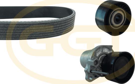 GGT KSPA200A - Kit cinghie dentate www.autoricambit.com