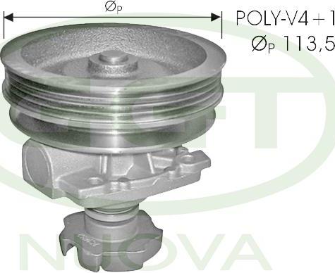 GGT PA10963 - Pompa acqua www.autoricambit.com