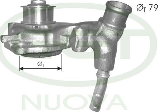 GGT PA10715 - Pompa acqua www.autoricambit.com