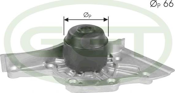 GGT PA12023 - Pompa acqua www.autoricambit.com