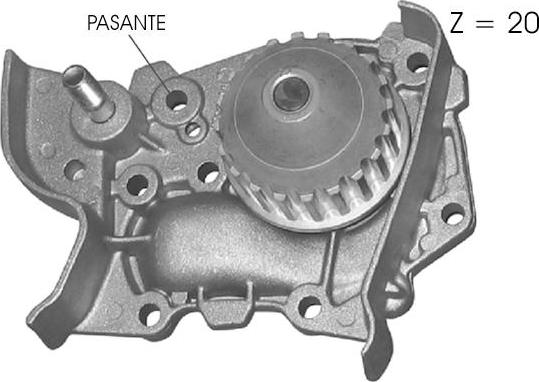 GGT PA12768 - Pompa acqua www.autoricambit.com