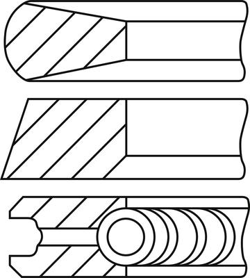 Goetze Engine 08-449800-00 - Kit fasce elastiche www.autoricambit.com