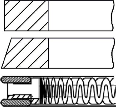 Goetze Engine 08-436907-00 - Kit fasce elastiche www.autoricambit.com