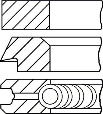 Goetze Engine 08-436200-00 - Kit fasce elastiche www.autoricambit.com