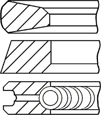 Goetze Engine 08-427400-00 - Kit fasce elastiche www.autoricambit.com