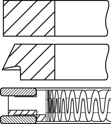 Goetze Engine 08-141300-10 - Kit fasce elastiche www.autoricambit.com