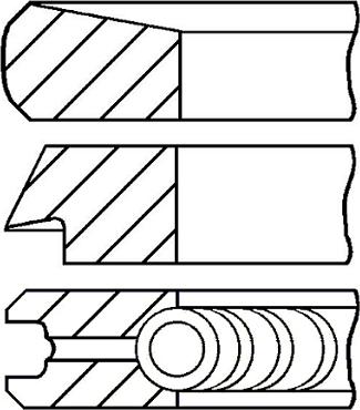 Goetze Engine 08-112700-00 - Kit fasce elastiche www.autoricambit.com