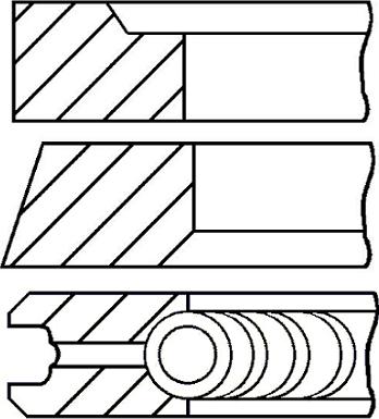 Goetze Engine 08-421000-00 - Kit fasce elastiche www.autoricambit.com