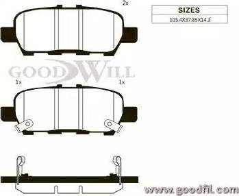 Magneti Marelli P56068MM - Kit pastiglie freno, Freno a disco www.autoricambit.com