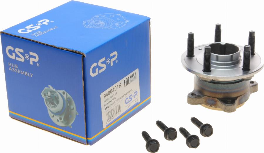 GSP 9400401K - Kit cuscinetto ruota www.autoricambit.com