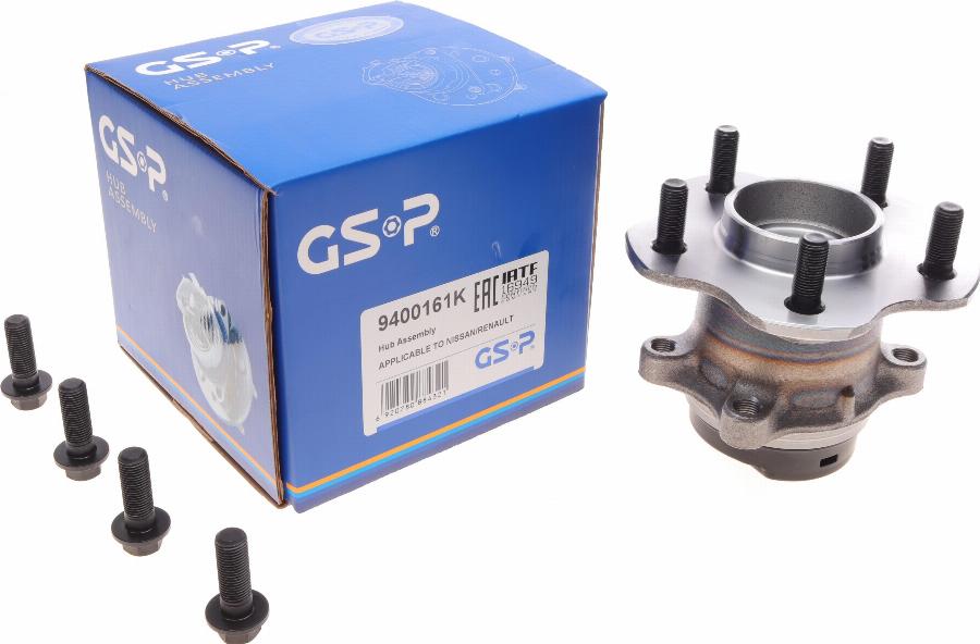 GSP 9400161K - Kit cuscinetto ruota www.autoricambit.com