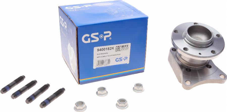 GSP 9400182K - Kit cuscinetto ruota www.autoricambit.com