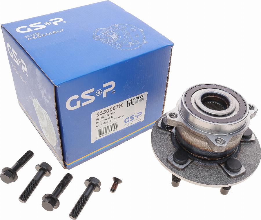 GSP 9330067K - Kit cuscinetto ruota www.autoricambit.com