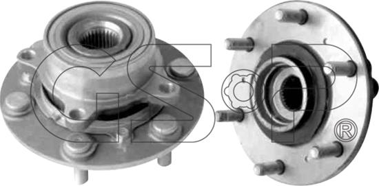 GSP 9330007 - Kit cuscinetto ruota www.autoricambit.com