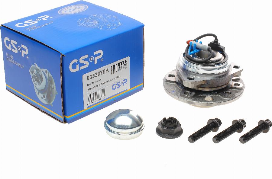 GSP 9333070K - Kit cuscinetto ruota www.autoricambit.com